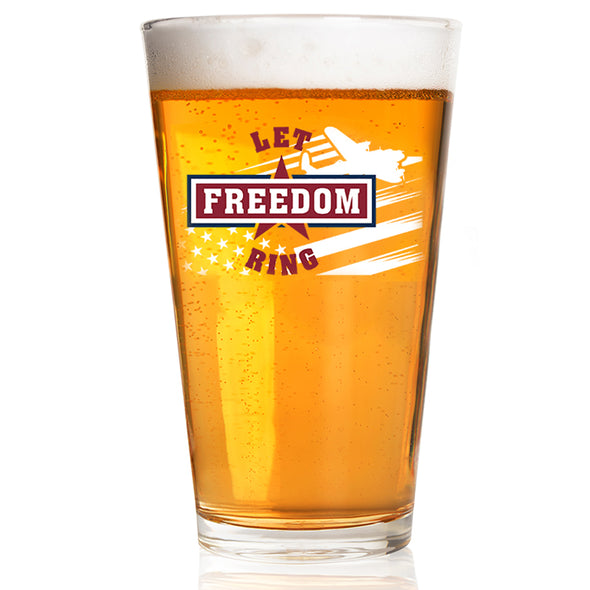 Let Freedom Ring Pint Glass