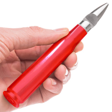 Limited Edition 50 BMG Shark Bullet Bottle Opener in Freedom Red