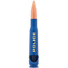 Blue Engraved with POLICE .50 Caliber Bullet Bottle Opener