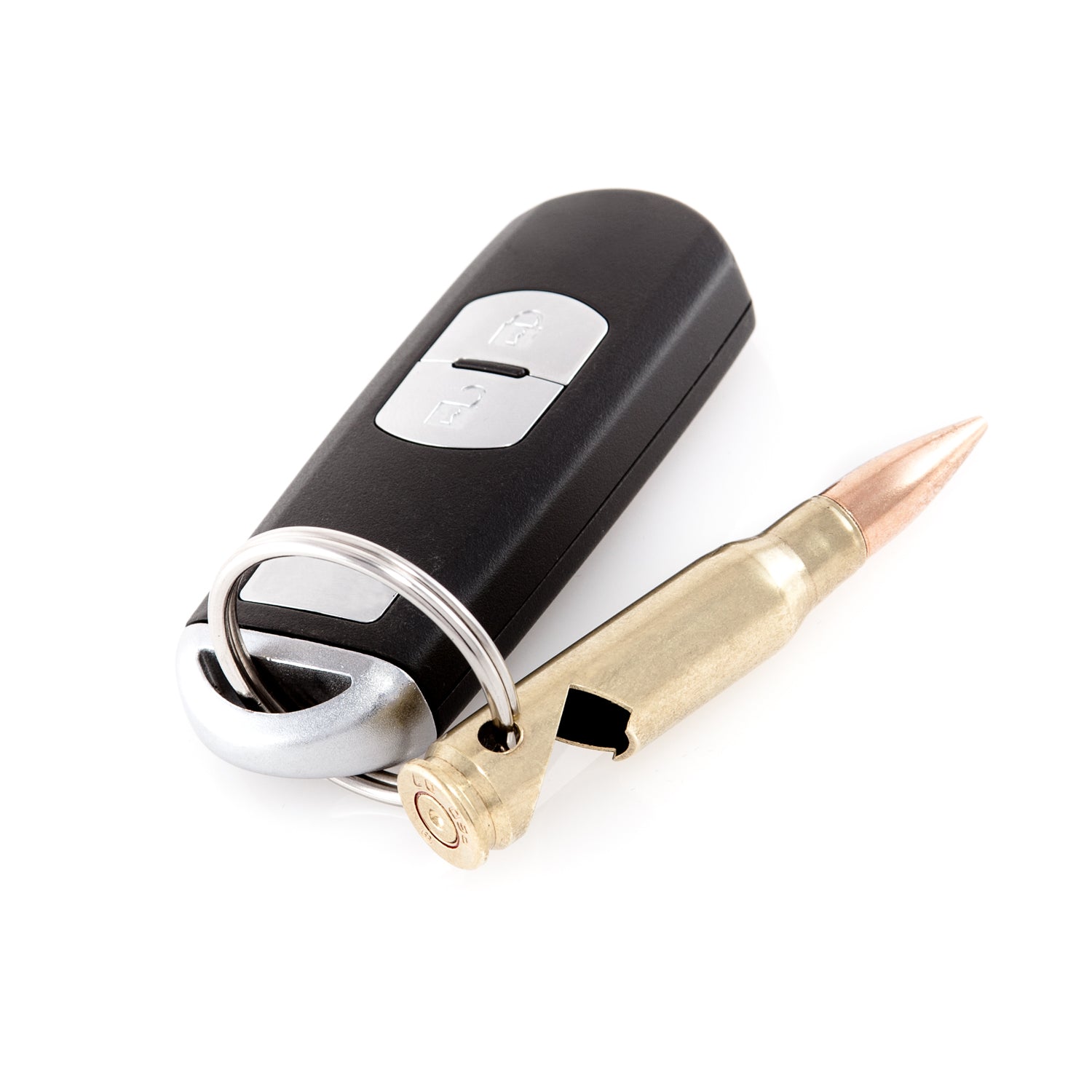 Bullet Bottle Opener Keychain