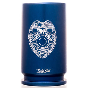 Police Emblem 30MM Shot Glass