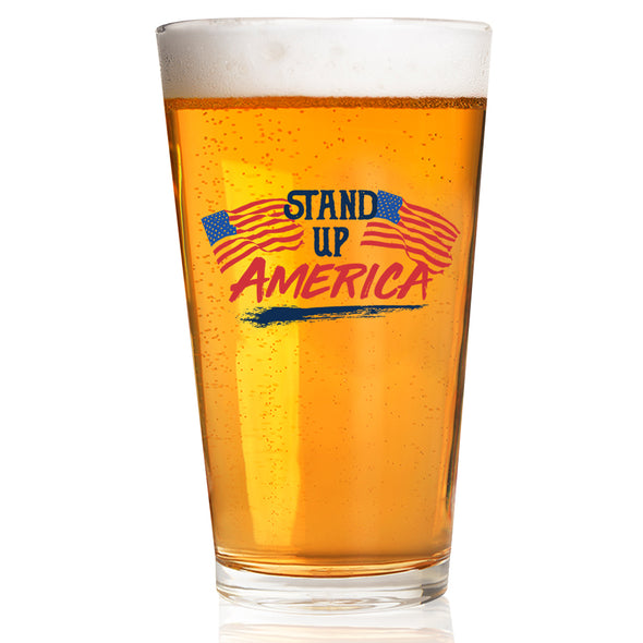 Stand up America Pint Glass