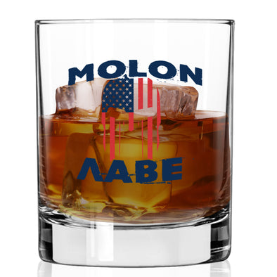 Molon Labe Mask Whiskey Glass