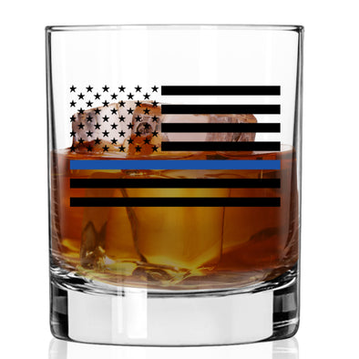 Thin Blue Line SP Whiskey Glass