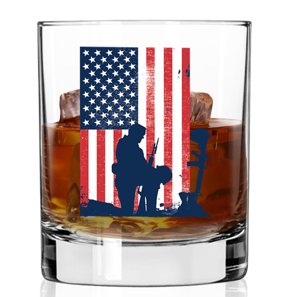 Soldier Memorial Whiskey Glass