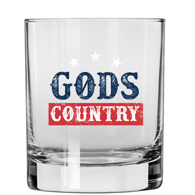 God's Country Whiskey Glass
