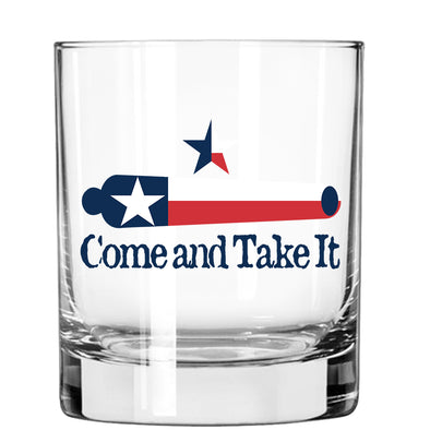 Come and Take It Color Whiskey Glass
