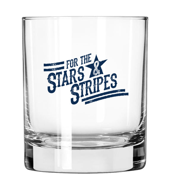 For the Stars and Stripes Whiskey Glass