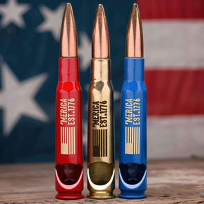 Merica Est. 1776 .50 Caliber Bullet Bottle Opener