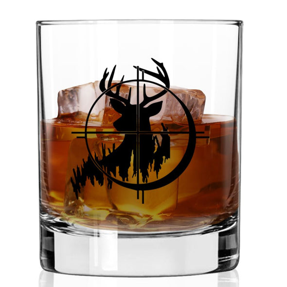 Deer Scope Whiskey Glass
