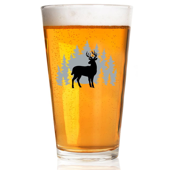 Deer Scene Pint Glass